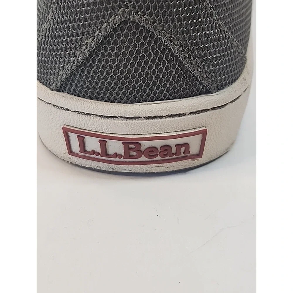 Mens Sz 12M L.L. Bean Dark Sage Green Boat / Deck Shoes Casual Outdoors Fishing